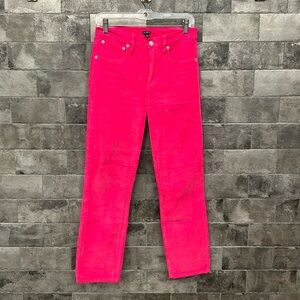 Jcrew Slim Straight Corduroy Pants